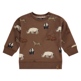 Sweater Wild Life chocolate