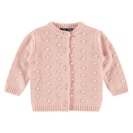 Cardigan chalk pink