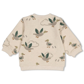 Sweater AOP Wiggle and Waddle