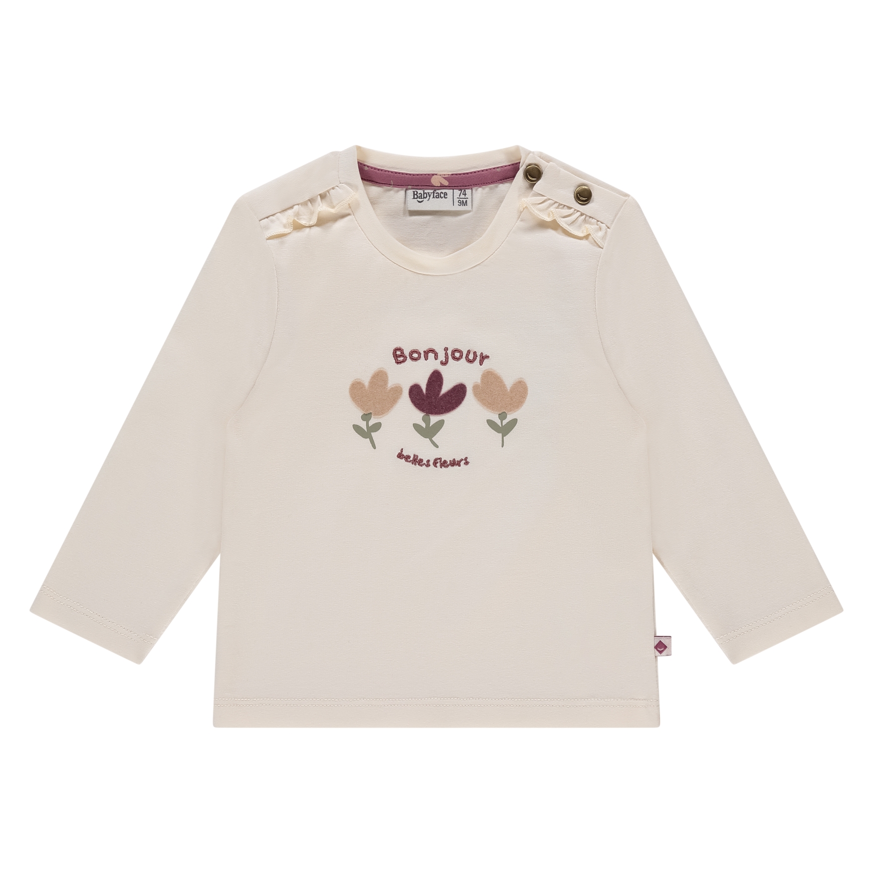 T-shirt LS Belles Fleurs