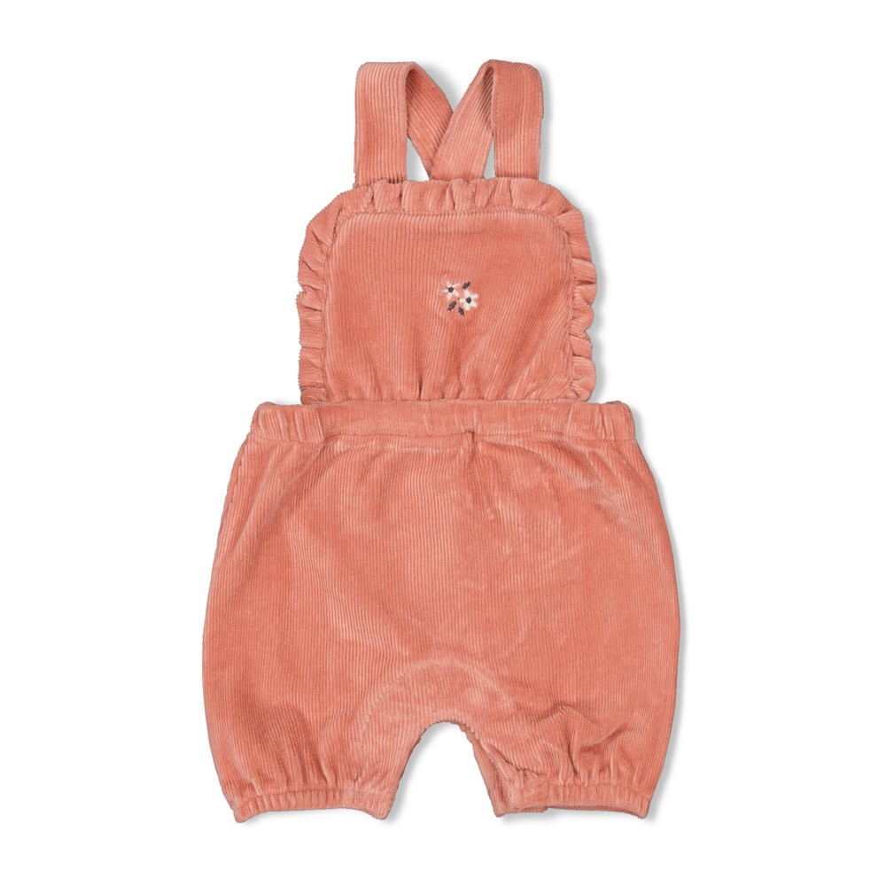Korte tuinbroek velours Woodland Bloom