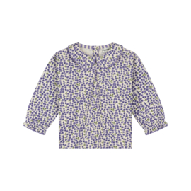 T-shirt LS met sierkraag Minty