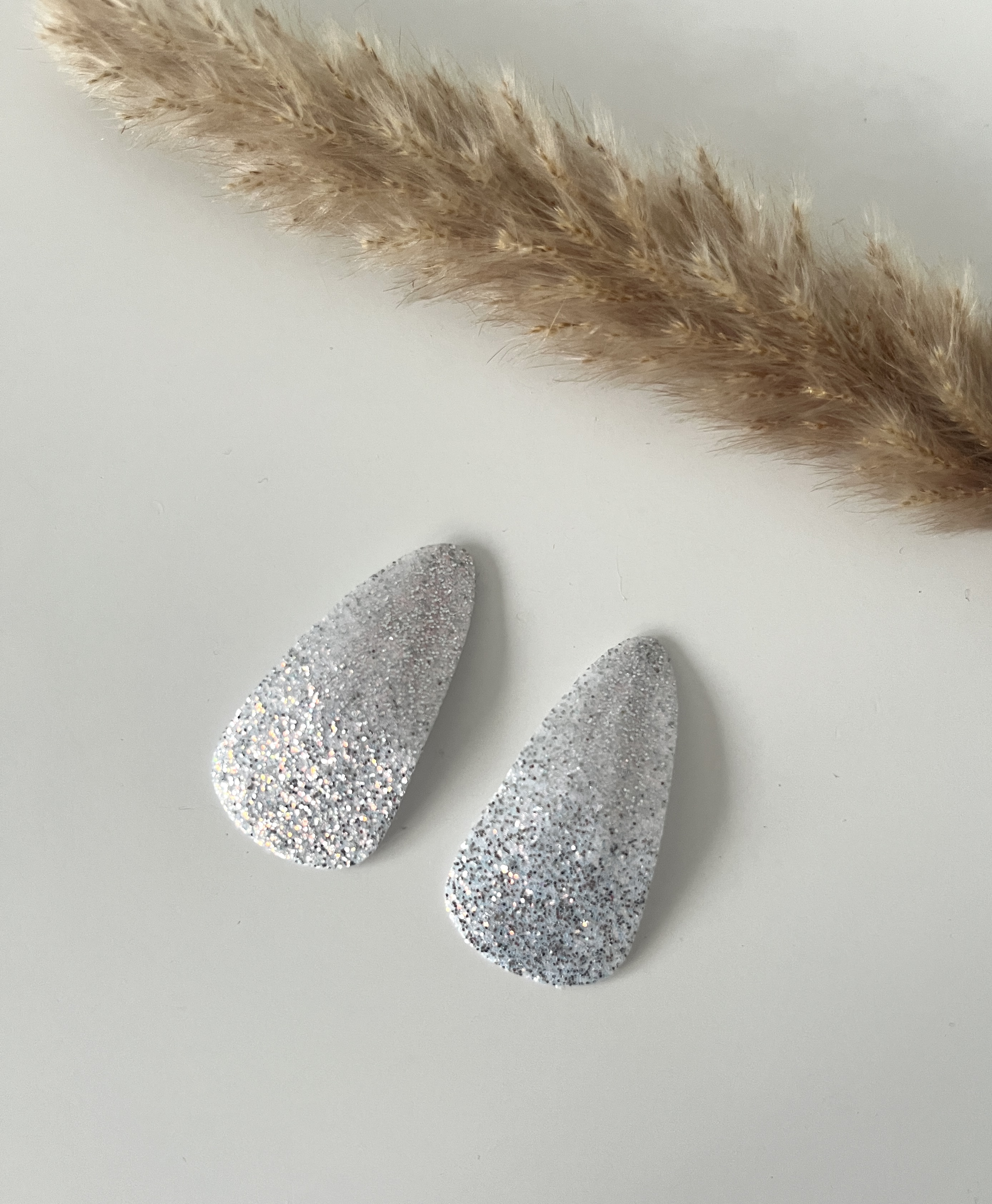 Yara glitter zilver/wit