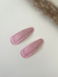 Pink glitter