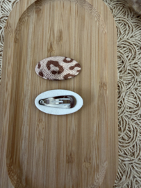 Merel panterprint 3cm