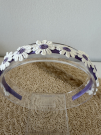 Diadeem Vieve paars