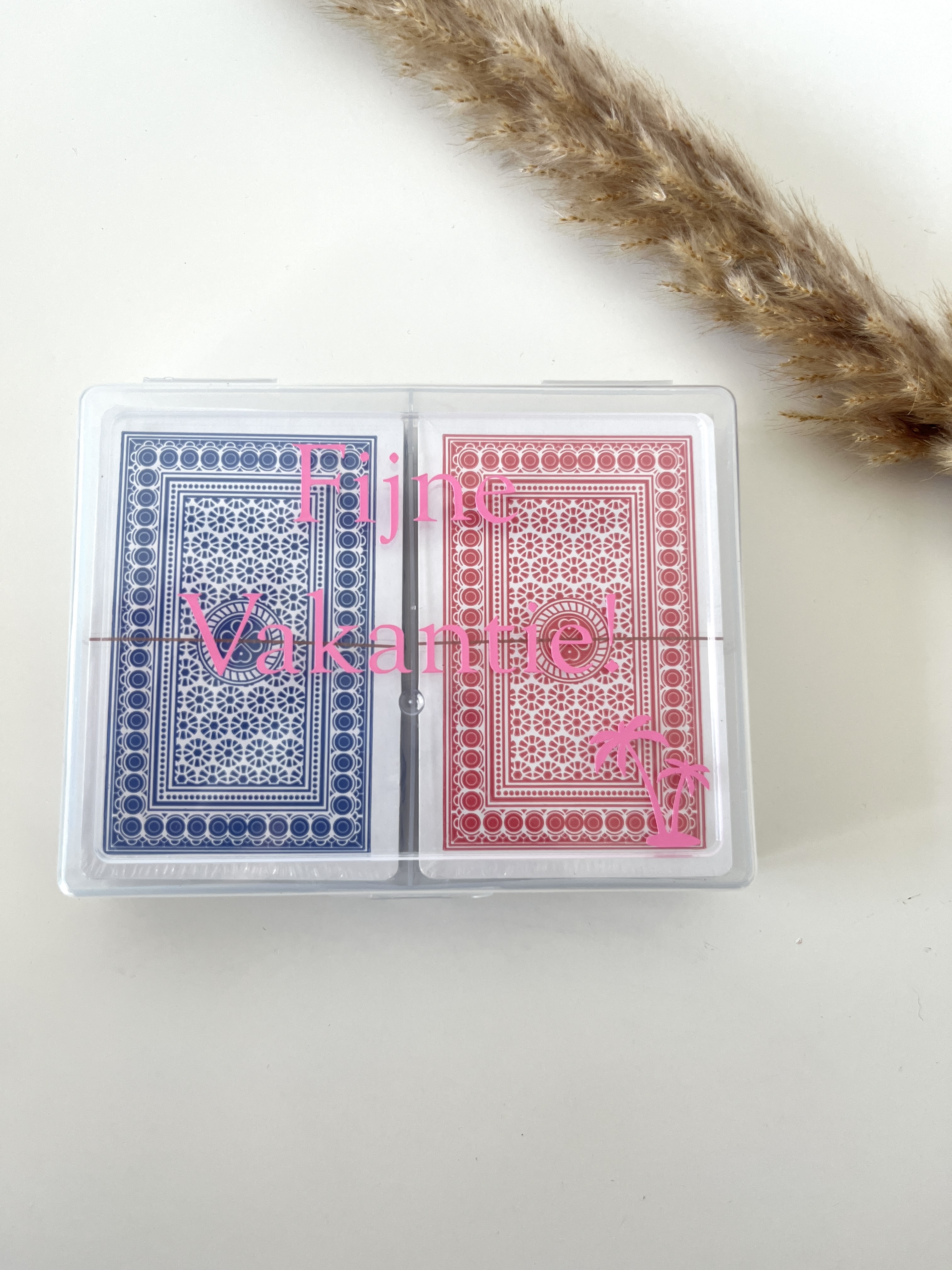 Kaartspel roze