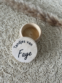 Gepersonaliseerd tandendoosje