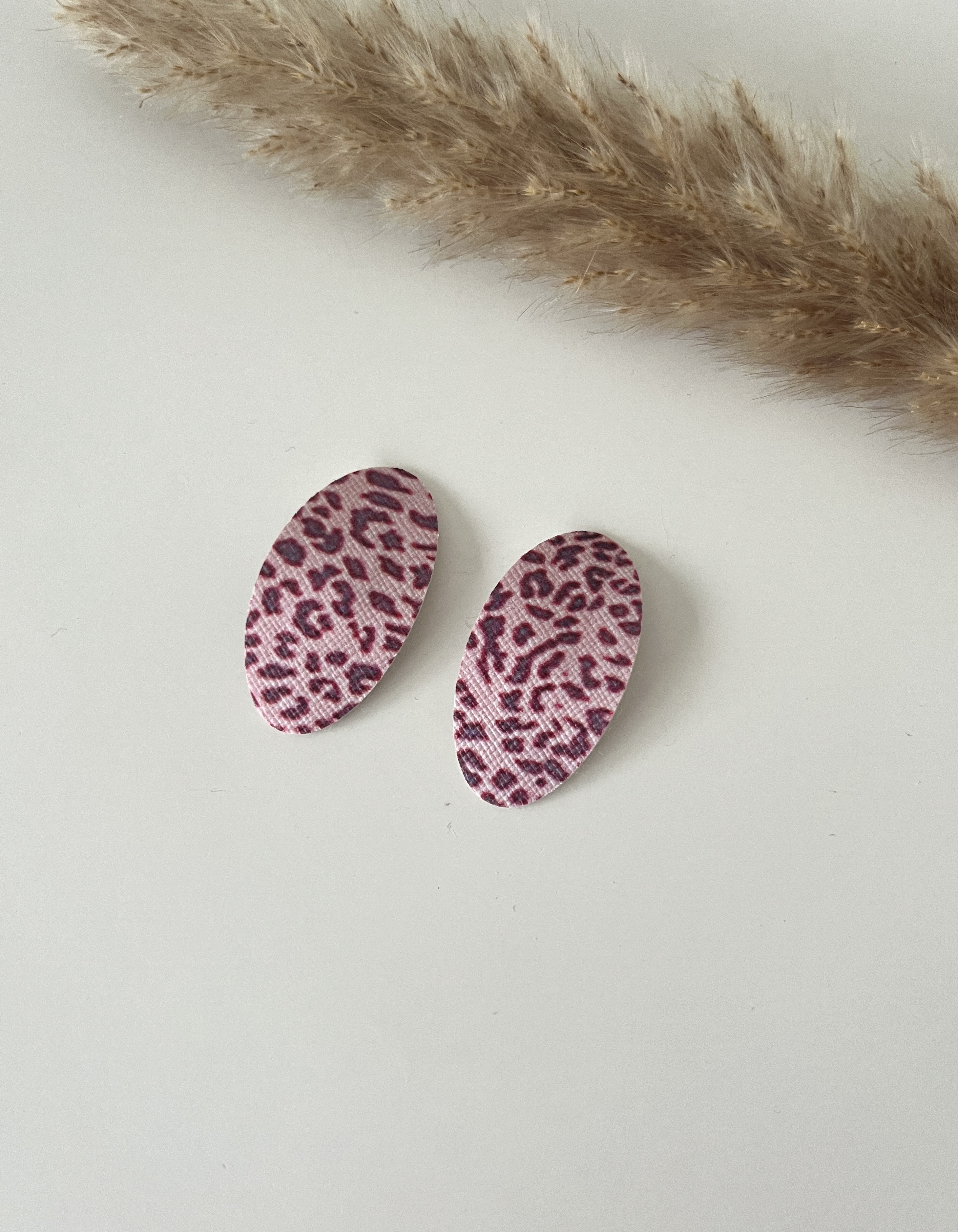 Merel panterprint roze