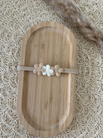 Babyhaarband Elin beige