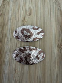 Merel panterprint 3cm