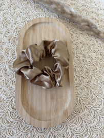 Scrunchie goudbruin