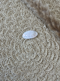 Glitter wit/ijsblauw antislip