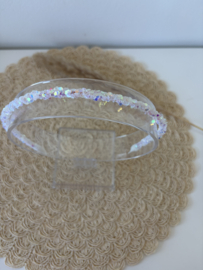 Diadeem wit