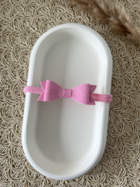 Babyhaarband faye roze glitter
