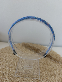 Diadeem blauw
