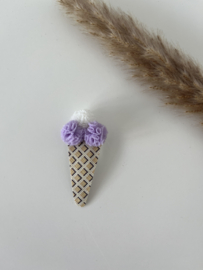 Bubbly cone purple