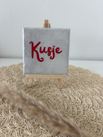 Kusje grijs
