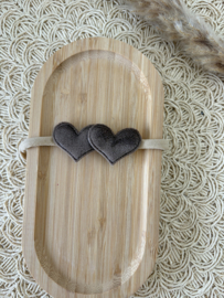 Babyhaarband Maeve Taupe