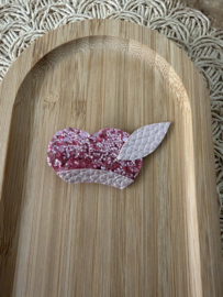 Pietenmuts roze glitter