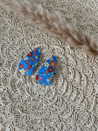 Yara bloemen blauw