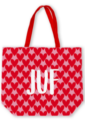 Canvas shopper juf
