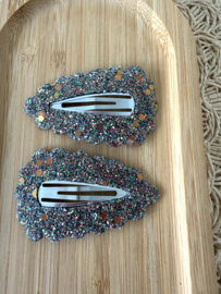 Lizzy metallic glitter