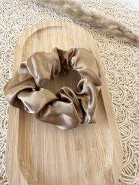 Scrunchie goudbruin