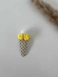 Bubbly cone yellow