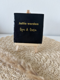 Jullie worden opa en oma