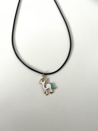 Ketting unicorn blauw