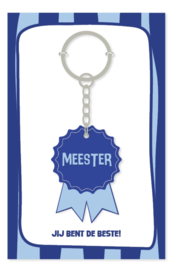 Sleutelhanger meester