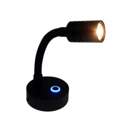 Led wandlamp Apollo 10-30V dimbaar met USB-C snellader