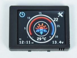 Autoterm bedieningspaneel Touch control