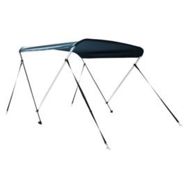 Bimini top deluxe 2 boog 152x110-130x117cm navy blue