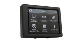 Autoterm bedieningspaneel Touch control