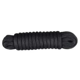 Luxe polyester/pp landvast - 10mm 5 meter zwart