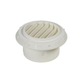 Webasto uitblaasrooster open, recht, 60mm, wit