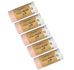 Aanbieding! 5x Flextrash Afvalzakken 5L - Biologisch afbreekbaar