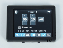Autoterm bedieningspaneel Touch control