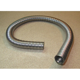RVS uitlaatslang 24mm