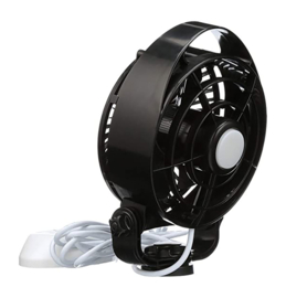 Caframo Maestro ventilator met verlichting 12V zwart