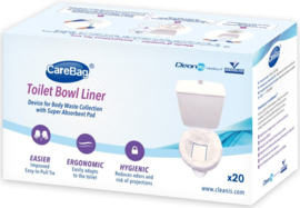CareBag® toiletzakken - toilet bowl liner