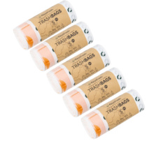 Aanbieding! 5x Flextrash Afvalzakken 3L - Biologisch afbreekbaar