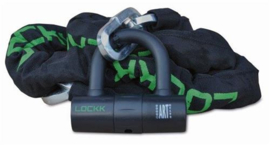 Lockk kettingslot in tas met loop 2,5mtr ART-4 met hangslot