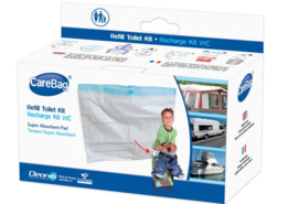 CareBag® navulling meeneemtoilet 12 stuks