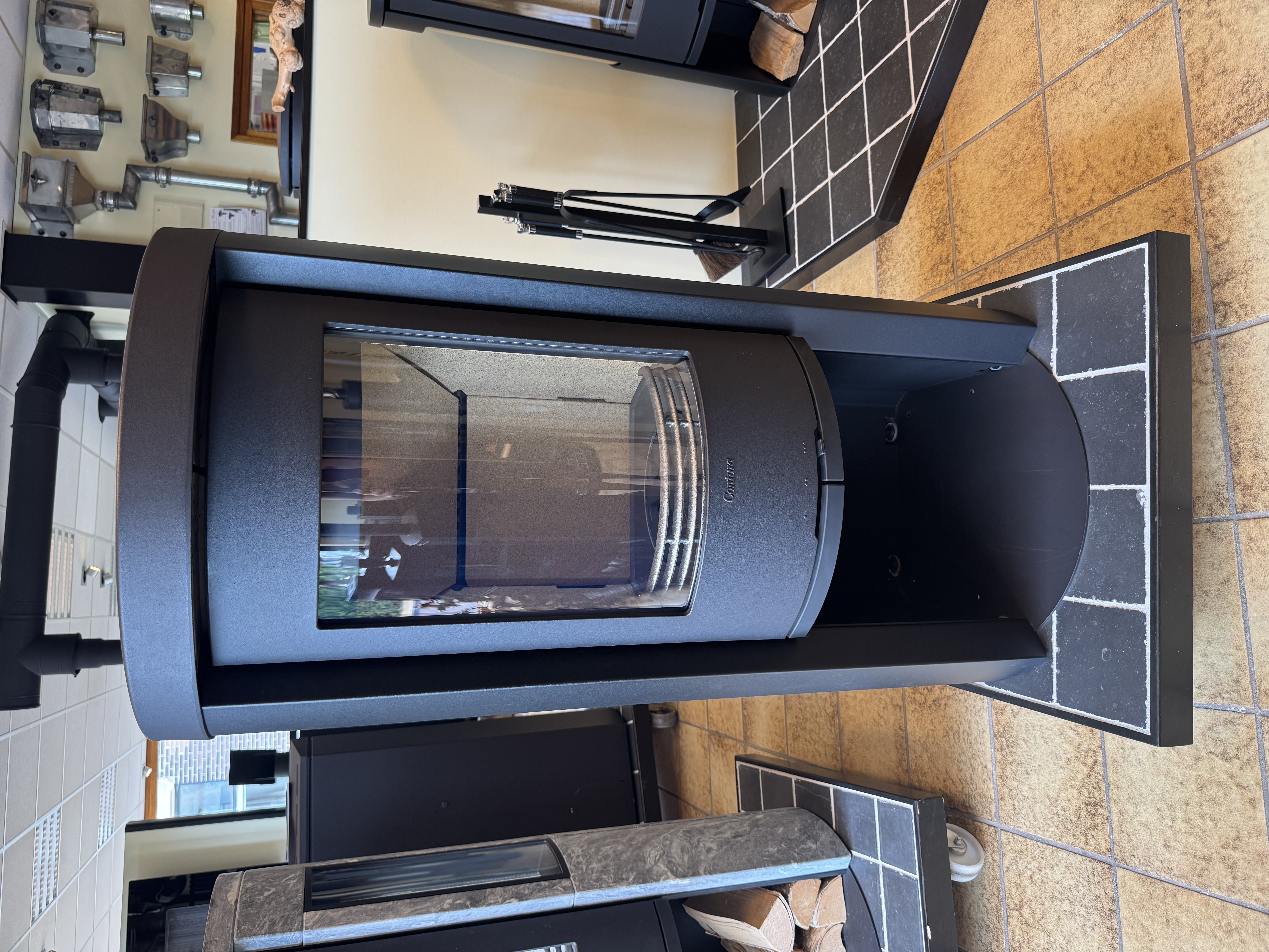 Contura 520 Style zwart (Power stone)