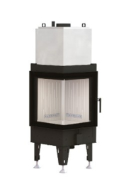 BEF HOME Aquatic WH 450 E hoek cv-haard