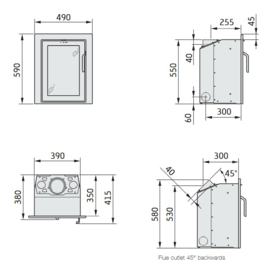 Contura I4 Front inzet