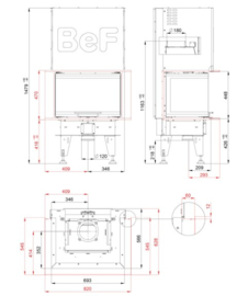 BEF HOME Therm V6 C 3-zijdig (lift deur)